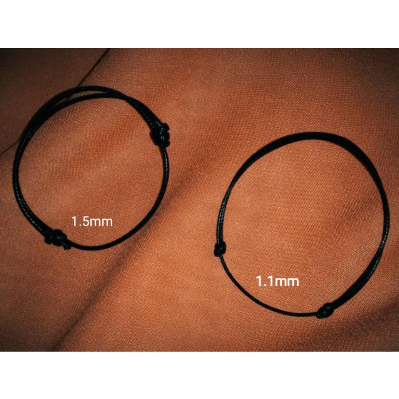 GELANG TALI,KEKINIAN,ANAK MUDA MODIS,Anti air ukuran1,1mm