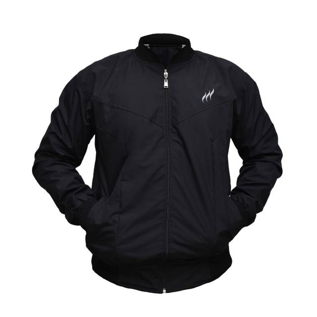 JAKET MOTOR PRIA-PARASUT -WATERPROOF - MODEL BOMBER - JAKET BANKERS BKR