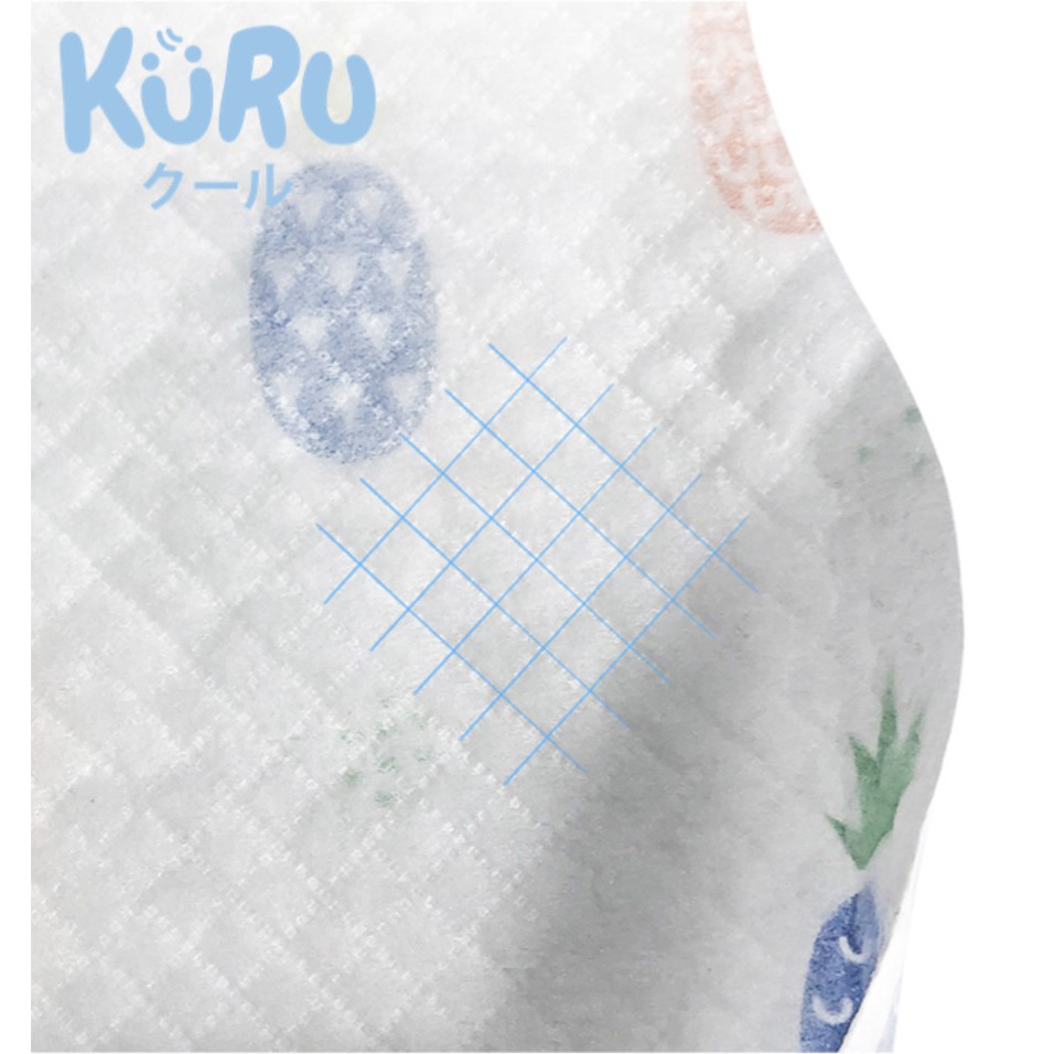 KURU Disposable Bib - Celemek Anak Bayi Sekali Pakai Baby Bibs Apron