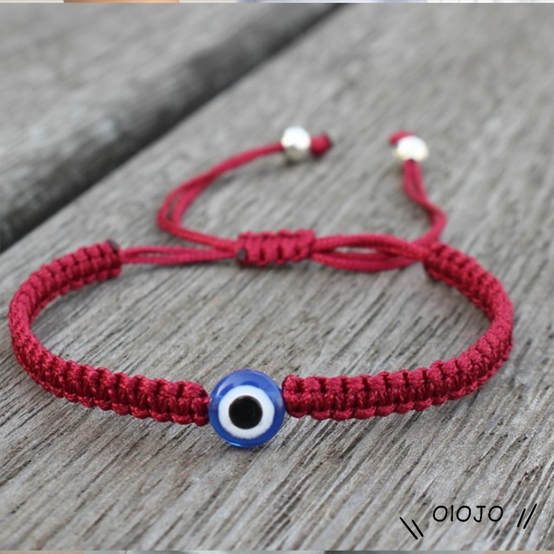 Gelang Tangan Adjustable Motif Mata Iblis Untuk Wanita  Fashion Accessories - ol