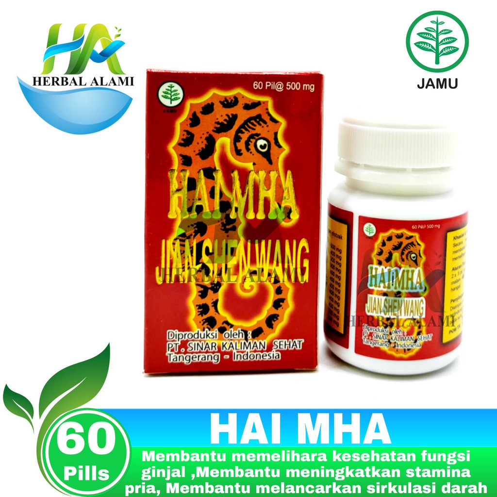 Hai Mha Jan Shen Wang -  Obat sirkulasi darah-menjaga stamina pria