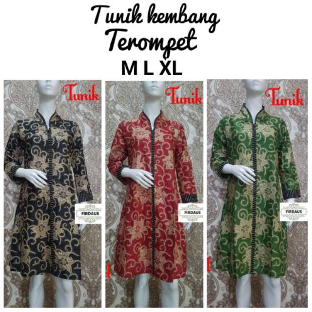 Tunik tania kembang terompet