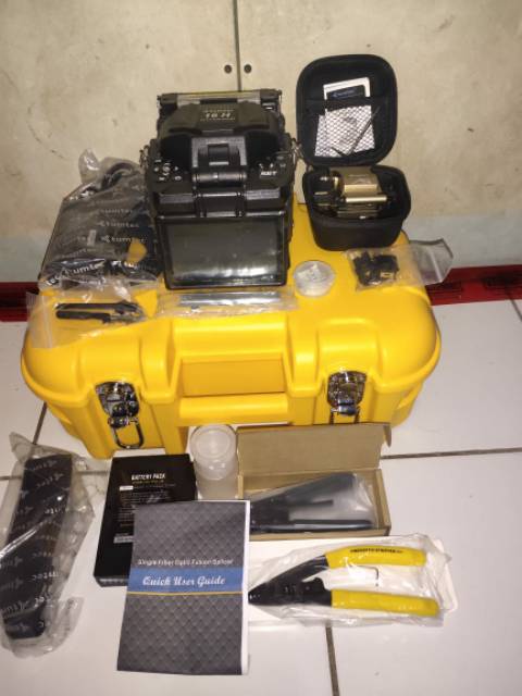 fusion Splicer tumtec 16h/alat sambung fiber optic