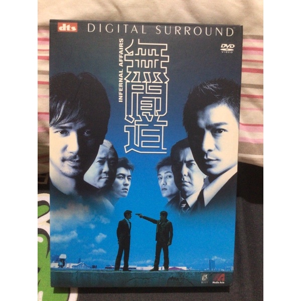 INFERNAL AFFAIRS DVD HONG KONG FILM MOVIE ANDY LAU TONY LEUNG ORIGINAL