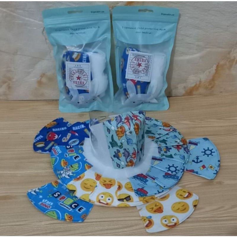 MASKER DUCKBILL ANAK KARAKTER