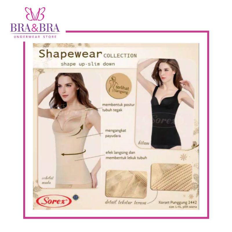 Sale Sorex Korset Punggung 2442 Pelangsing Wanita