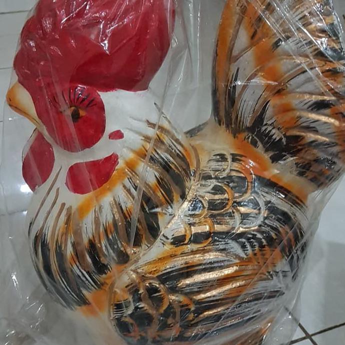 TERLARI5 Celengan Ayam Tanah Liat Sz Besar