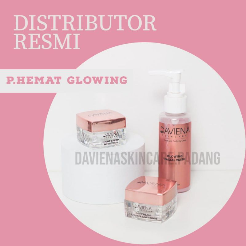 DAVIENA SKINCARE PAKET HEMAT GLOWING |DISTRIBUTOR DAVIENA |OFFICIAL STORE | davienaskincare | davienaskincareofficial