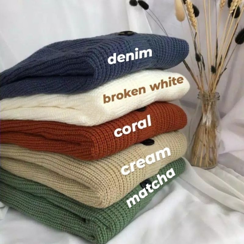 Cardigan Rajut OVERSIZE  CROP 7GET-4