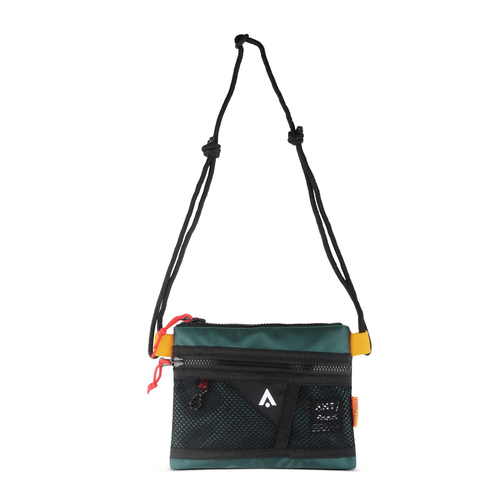 ANT PROJECT - Tas Sling Bag Sacoche Hipster Green - Tas Selempang