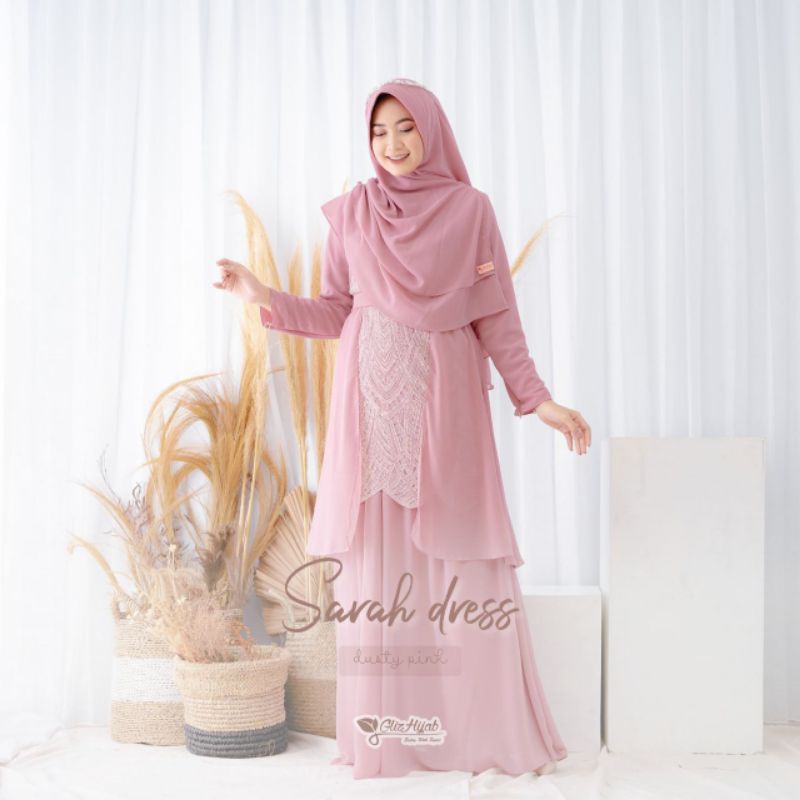IXORA - Sarah Dress (Dress Only) by Glizhijab