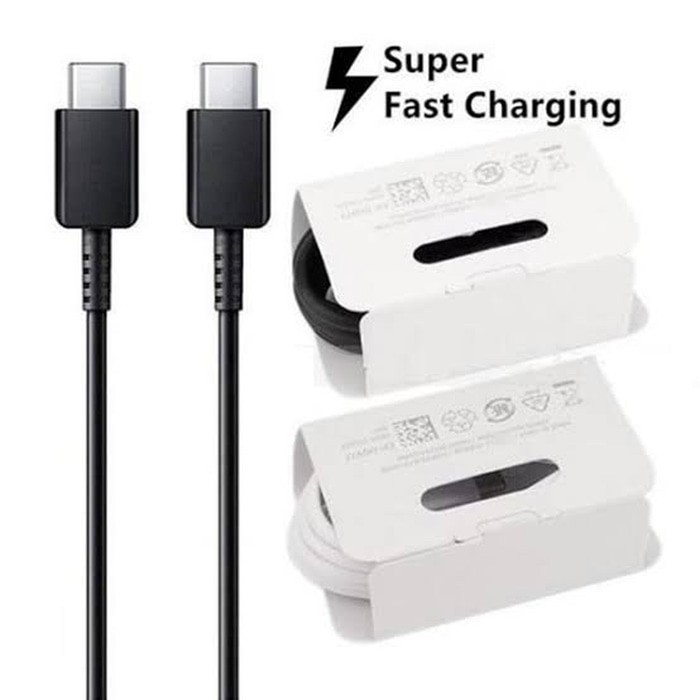 TYPE C TO TYPE C KABEL DATA SAMSUNG SUPPORT FAST CHARGING