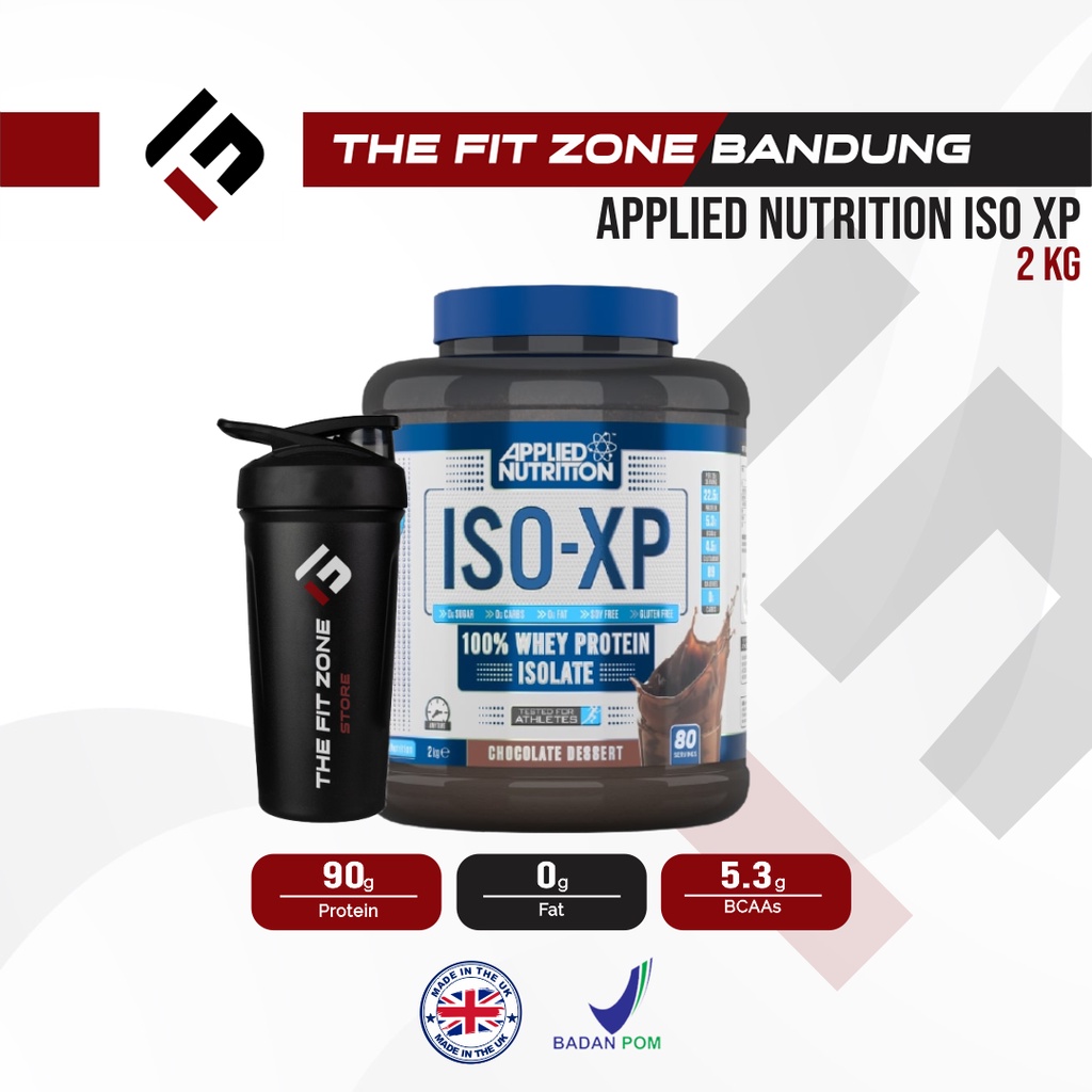 Applied Nutrition ISO XP Whey Protein Isolate Iso XP 80serv Original