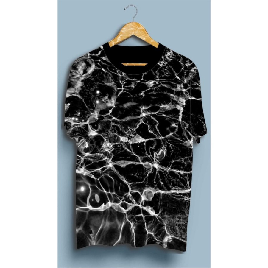 KAOS DISTRO ADS BUNGA SPANDEK FULL PRINTING PRIA WANITA KEREN MURAH