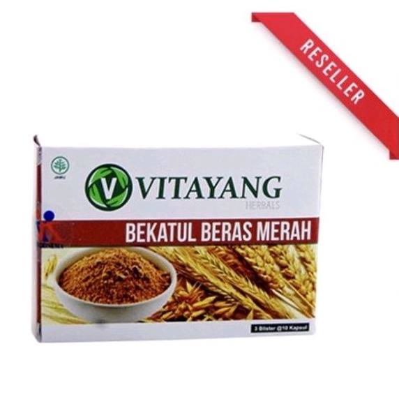 

Vitayang Bekatul Beras Merah 30 Kapsul Paket Reseller