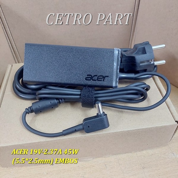 Adaptor Charger Original Laptop Acer 19v - 2.37a (5.5*2.5mm) BERGARANSI