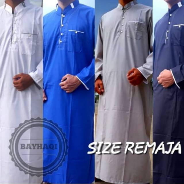 Jubah gamis muslim belita. Anak. Remaja