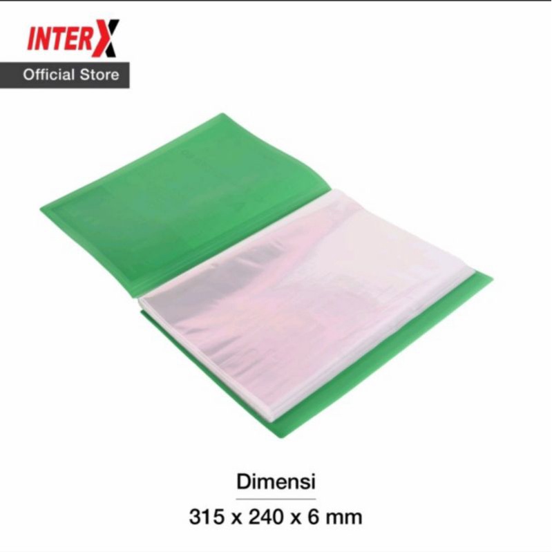 

HJK Clear Holder A4 60 pocket Inter X / Display album / Dokumen Keeper
