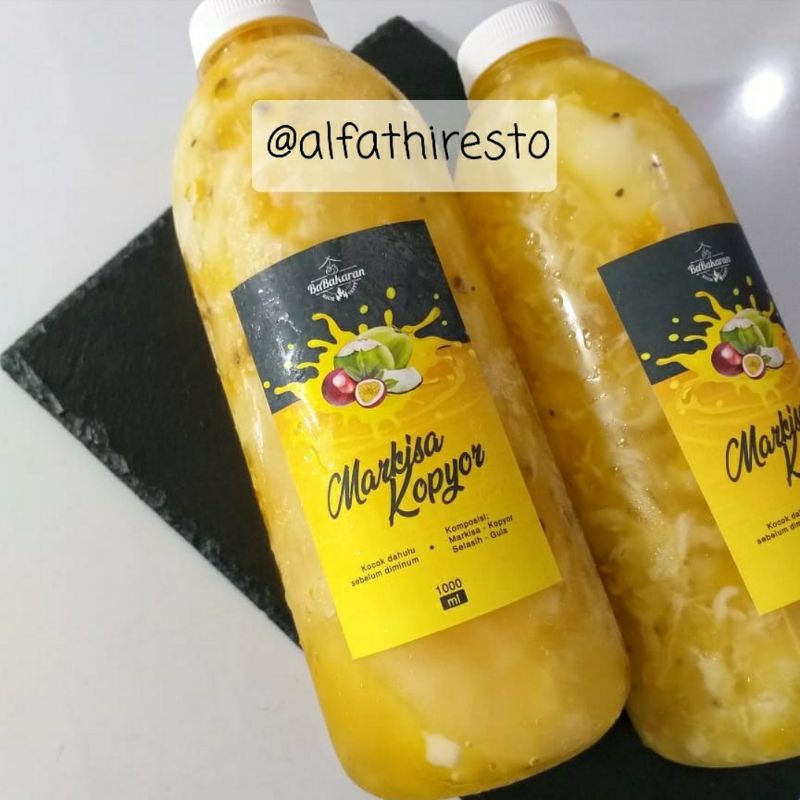 

Minuman Dingin Jus Markisa Kopyor