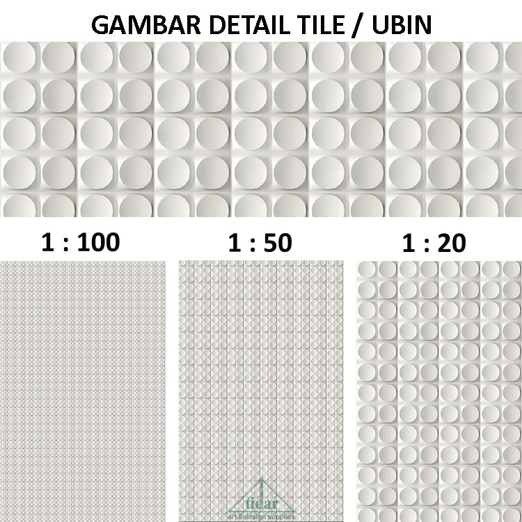 

[MR] Kertas Tekstur / Motif Tile / Ubin / Lantai Berskala / Miniblock #19