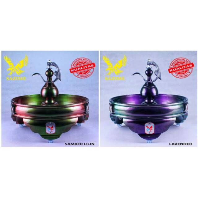 Tebok lovebird sazime samber lilin & lavender