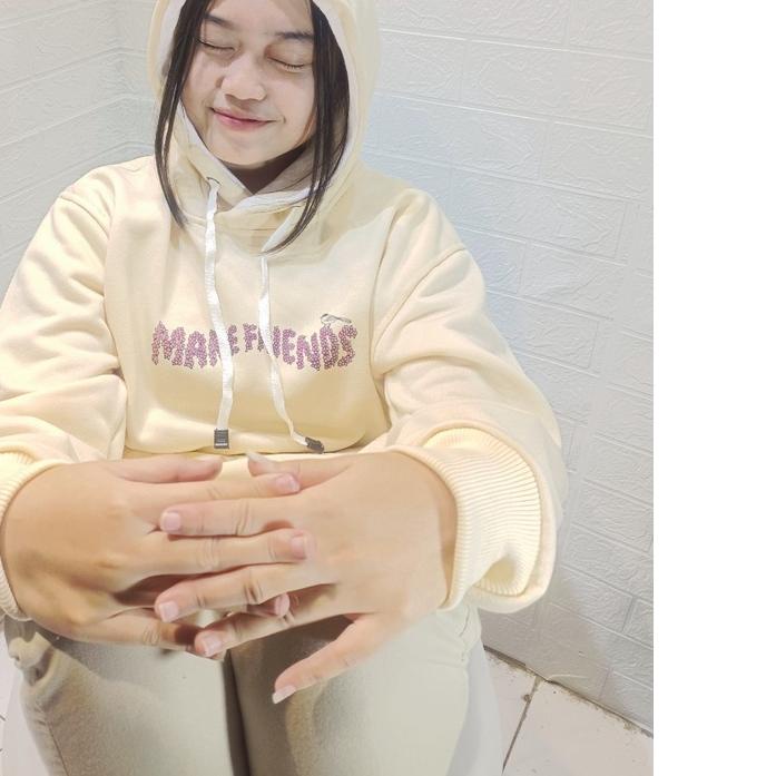 Hoodie Cream & Black Motif Tirex Universe Premium Distro Pria Dan Wanita Fleece Hodie Pria