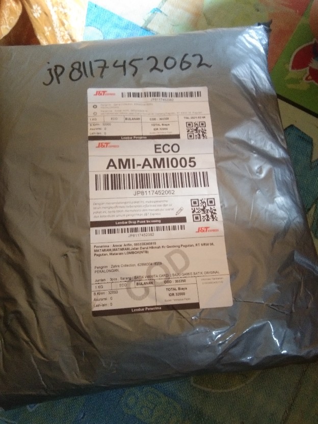 Batik Wanita Cardi | Baju Gamis Batik Original Pekalongan