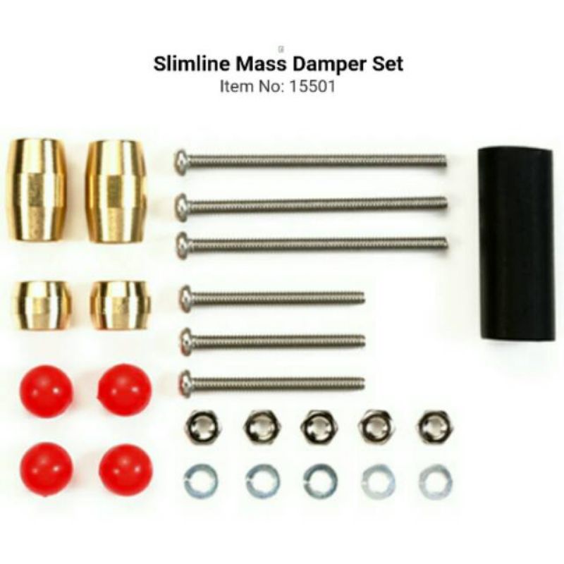 TAMIYA 15501 SLIMLINE MAS DAMPER SET TAMIYA