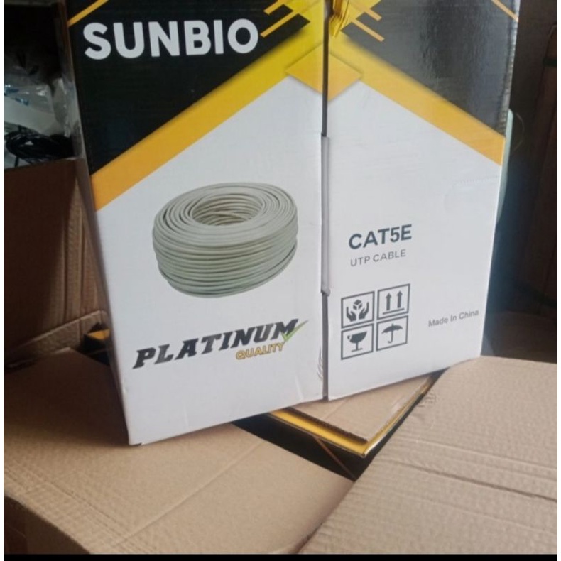 Kabel LAN 1 roll gulung merk MLINK kabel internet