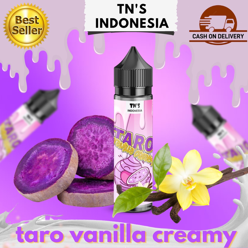 Liquids 60ml taro vanilla creamy varian likuids paling enak | pods | liqud | liwit | vapee.