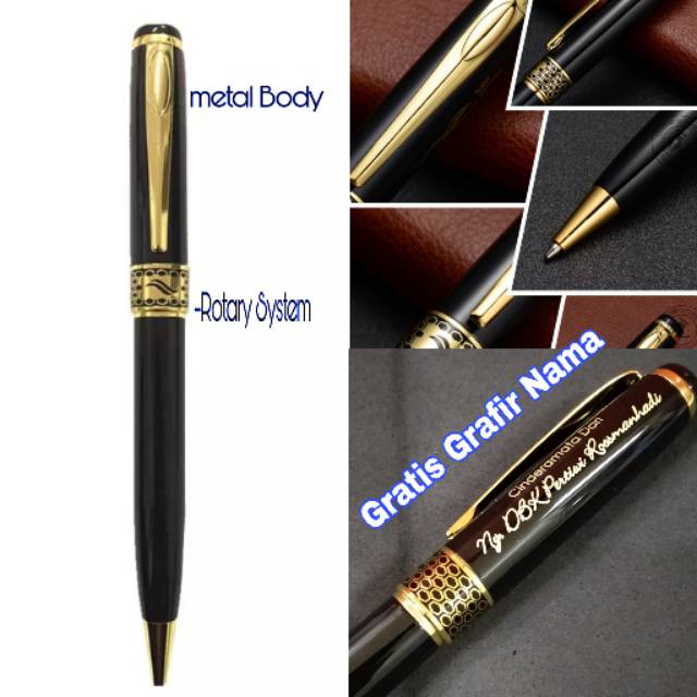 

Pulpen mewah exclusive gratis grafir nama