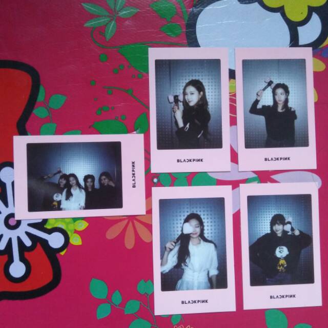 BLACKPINK BENEFIT LIGHTSTICK PHOTOCARD