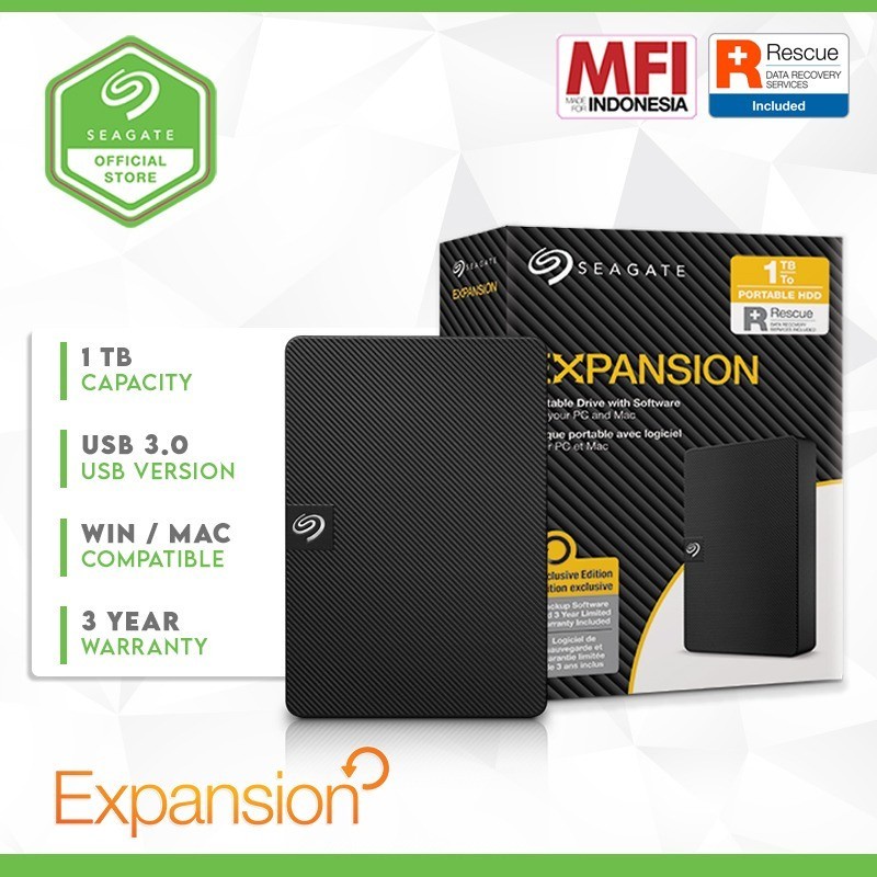 Hardisk eksternal seagate expansion 1TB