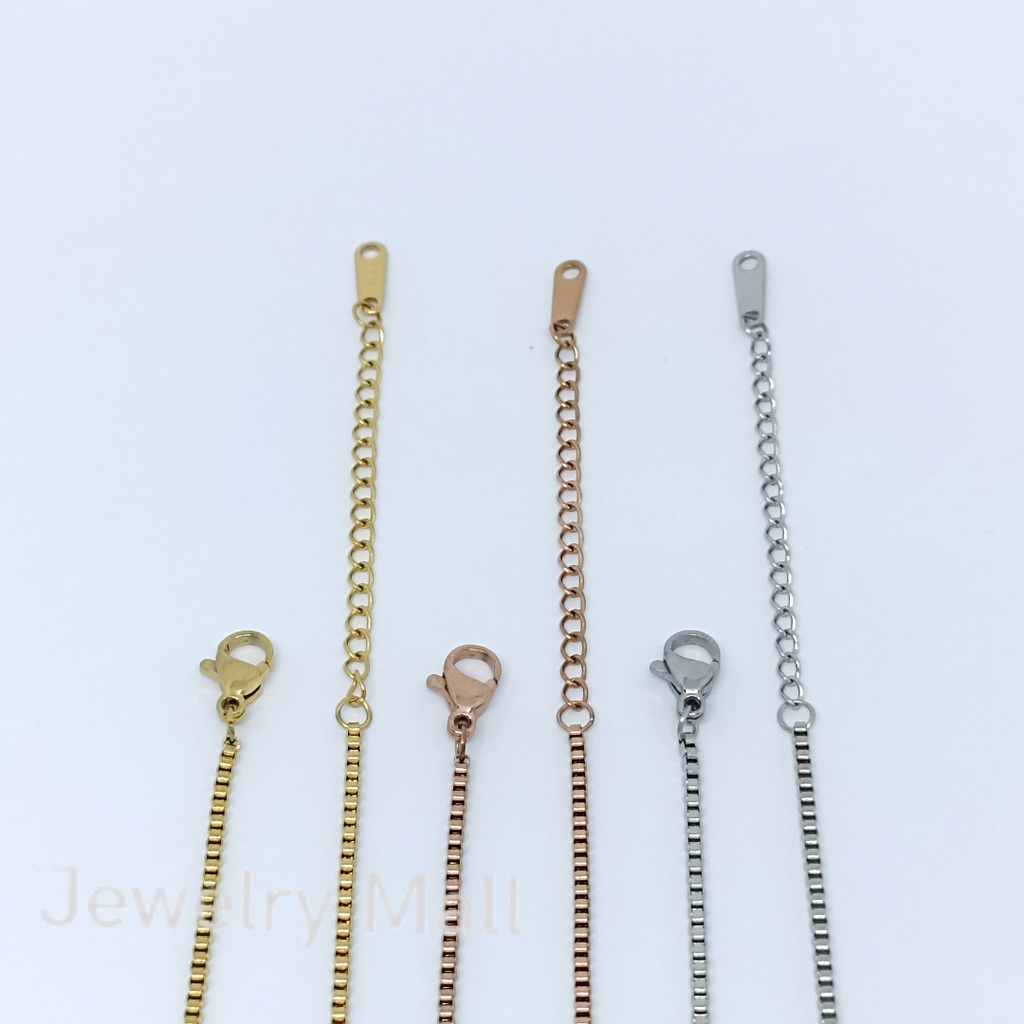 Kalung Fuji Wanita Permata Titanium Anti Karat