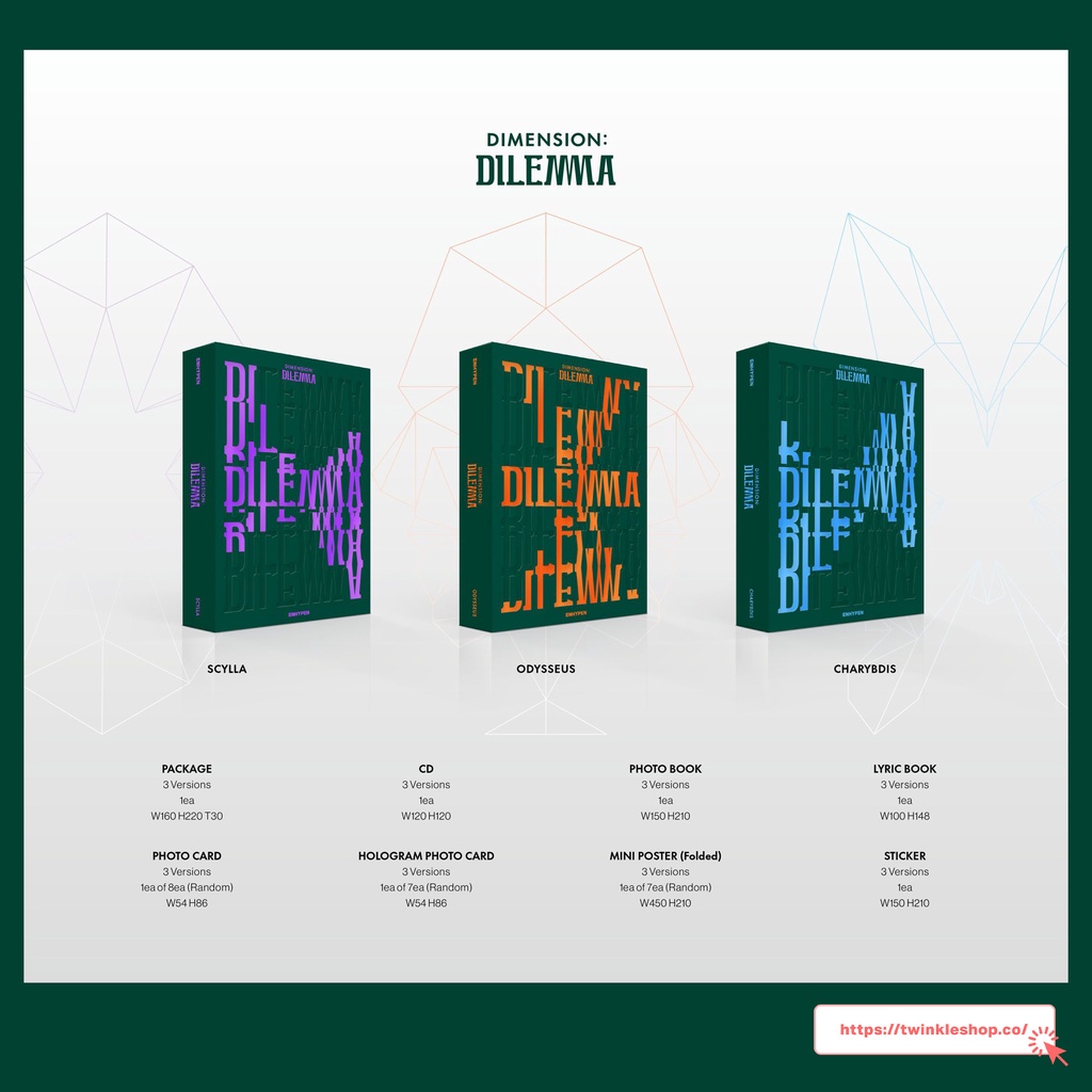 Album Enhypen Dimmension : Dilemma