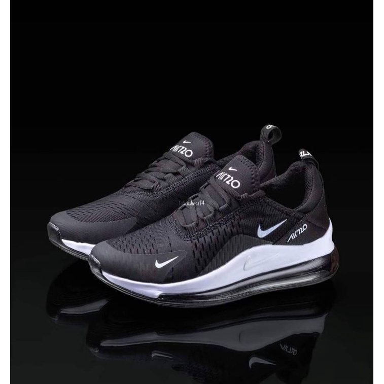 Nike Airmax 720 Black White | sepatu sneaker pria olahraga jogging running import premium Quality