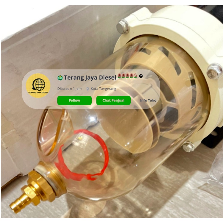 FILTER RACOR FH900 FH 900 FG900 FG 900 900FH FILTER RACOR PC200-7