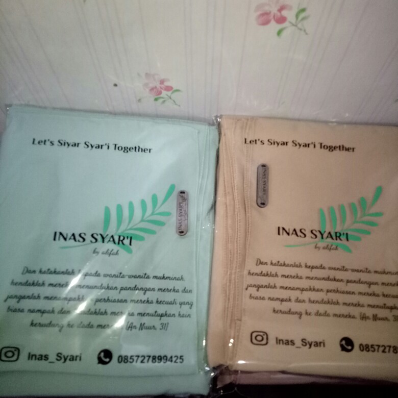 Sablon Plastik Opp Ukuran 20x25 Isi 100 Pcs Cocok Untuk Kemasan Hijab