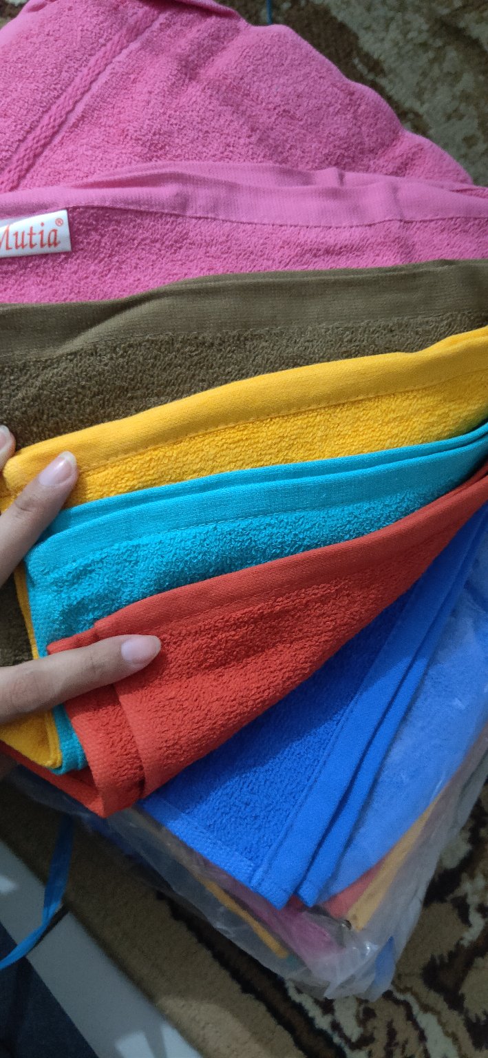 Sapu Tangan Handuk Mutia 30 X 30 / Saputangan Muka Kecil - Mowoto