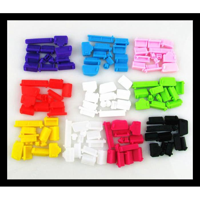 PENUTUP LUBANG KONEKTOR USB UNTUK LAPTOP / SILICONE NOTEBOOK DUST PLUG