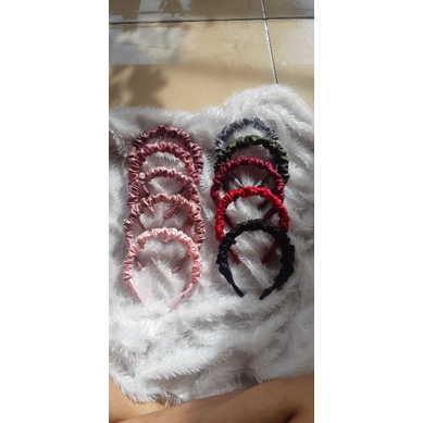 bando scrunchie mini headband ruffle bando korea headband korea