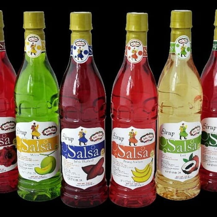

Sirup Salsa Sirup Salak Thailand Leci Cocopandan Rose