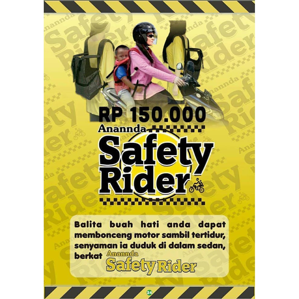 Sabuk Bonceng anak Sepeda Motor