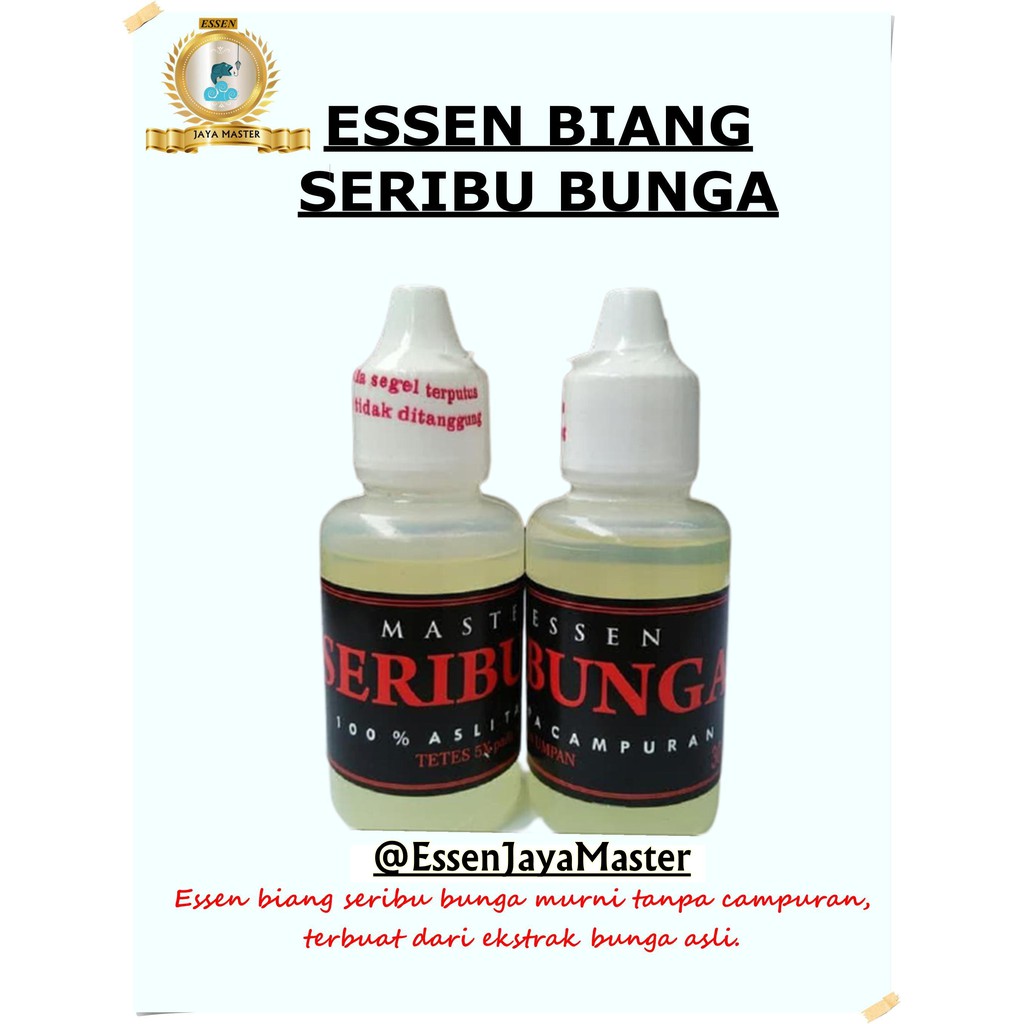 ESSEN BIANG SERIBU BUNGA - ESSEN SERIBU BUNG MURNI - ESSEN BIANG MURNI SERIBU BUNGA 100% ASLI BIANG 