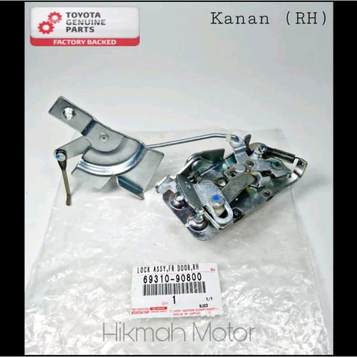 Door lock Pintu Depan KANAN atau Lock Assy Front Door RH Toyota Landcruiser Hardtop FJ40 BJ40series 