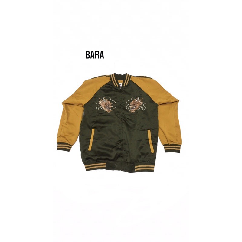 Sukajan erigo Dragon olive