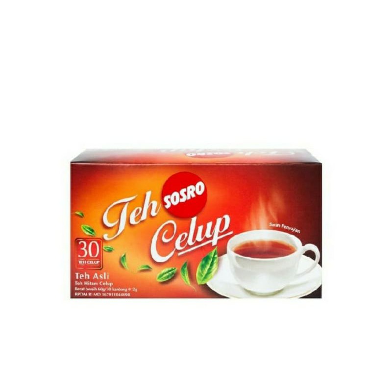 Teh Celup Sosro kotak isi 30pcs