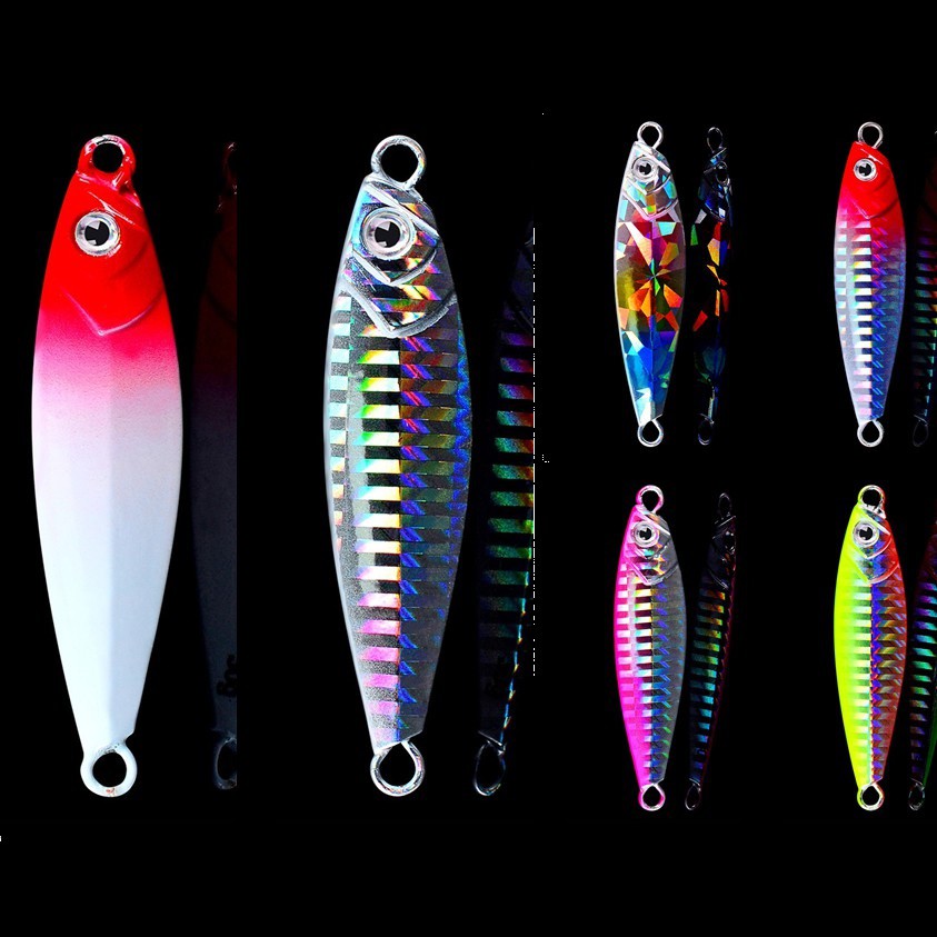 1Pcs 7g/10g/15g/20g Logam Metal Jig Umpan Pancing Memancing Ikan Fishing Lure Buatan Jigging Sinking