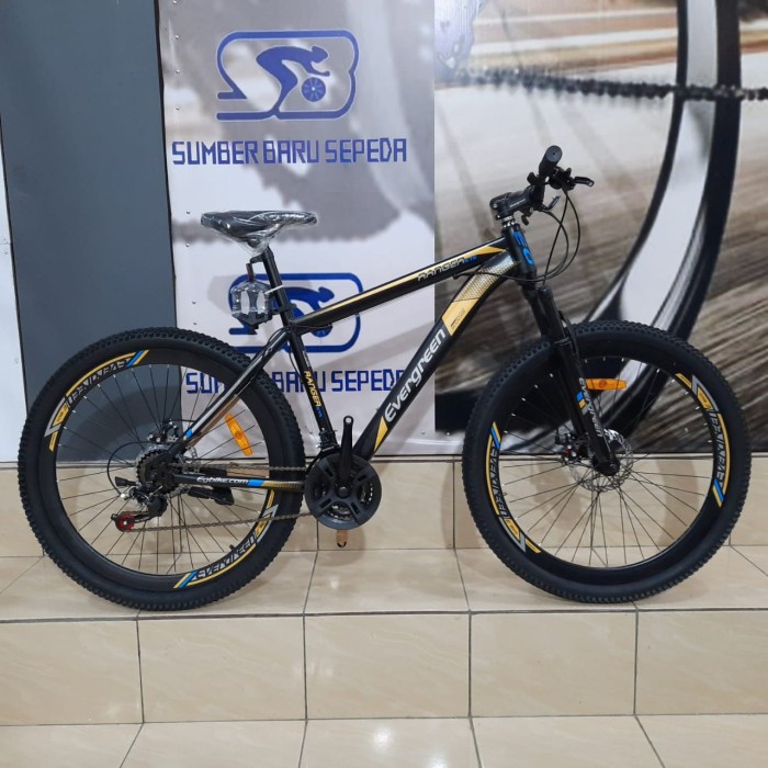 SEPEDA GUNUNG MTB 27,5 INCH EVERGREEN 575 VT 4CM