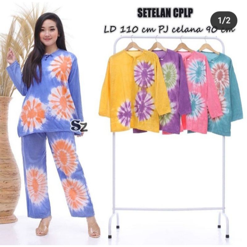 Setelan tie dye / One Set TIEDYE hits